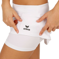 Женская теннисная юбка Erima Premium One Performance Skirt Women - White, Black