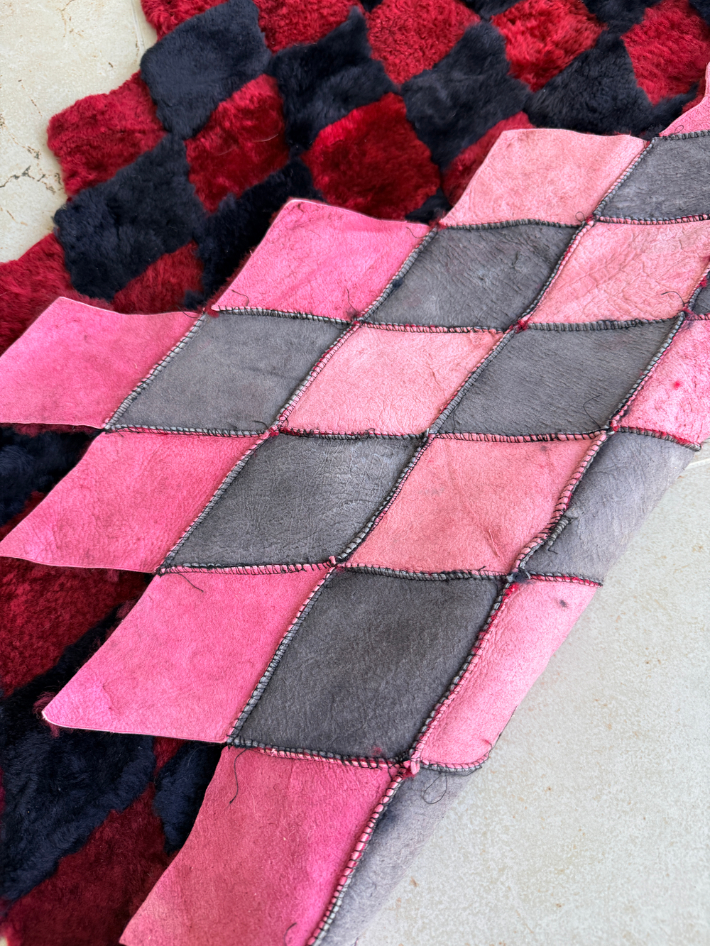 Меховой Коврик прикроватный накидка на кресло из овчины