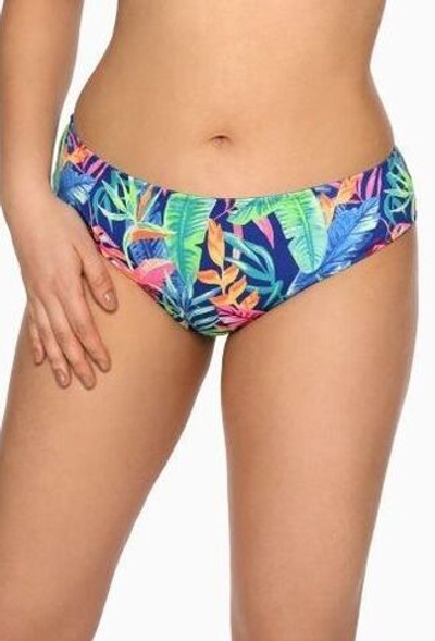 Плавки-бразилиана с растительным рисунком (Размер: XXL) (Цвет: разноцветный)