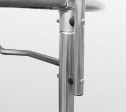 ARLAND Батут 10FT с внутренней страховочной сеткой и лестницей (Light green)