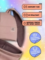 Шапка для девочек осенняя, с ушками