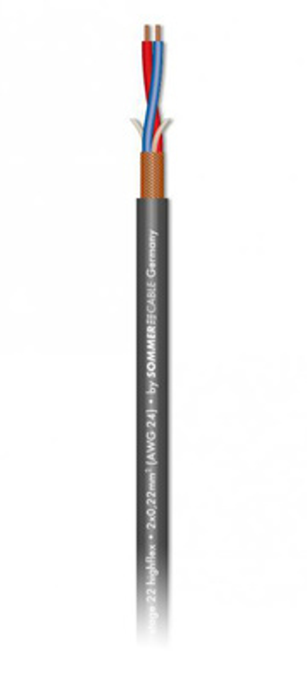 Микрофонный кабель Sommer Cable SC Stage 22 Highflex GR (100м)