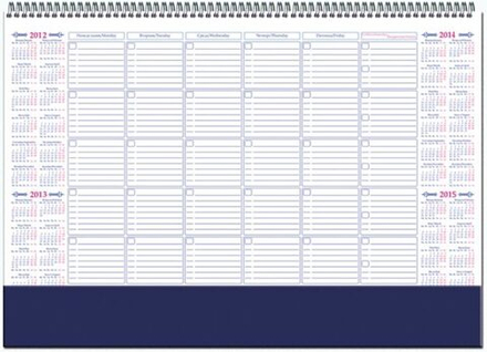 Подкладка-ежемесячник недат. А3+ 12л., гребень