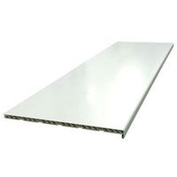 Подоконник ПВХ белый 400х3000 мм