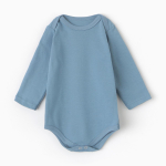 Боди детское, цвет голубой, р. 80, 10134578 (Рыжик)
