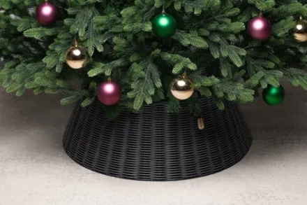 Корзина под елку Люкс Палермо 87 см., разборная, муссон, ЕлкиТорг (87-225)