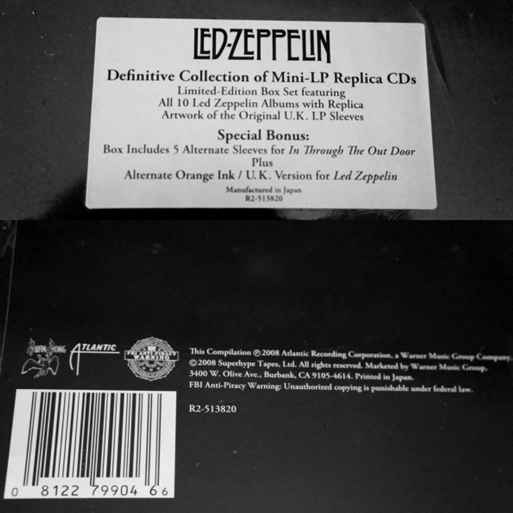 Комплект / Led Zeppelin (12 Mini LP CD + Box)