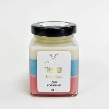 Десерт "МЕДОВЫЙ ТРИКОЛОР" (Р) стекло 170 г