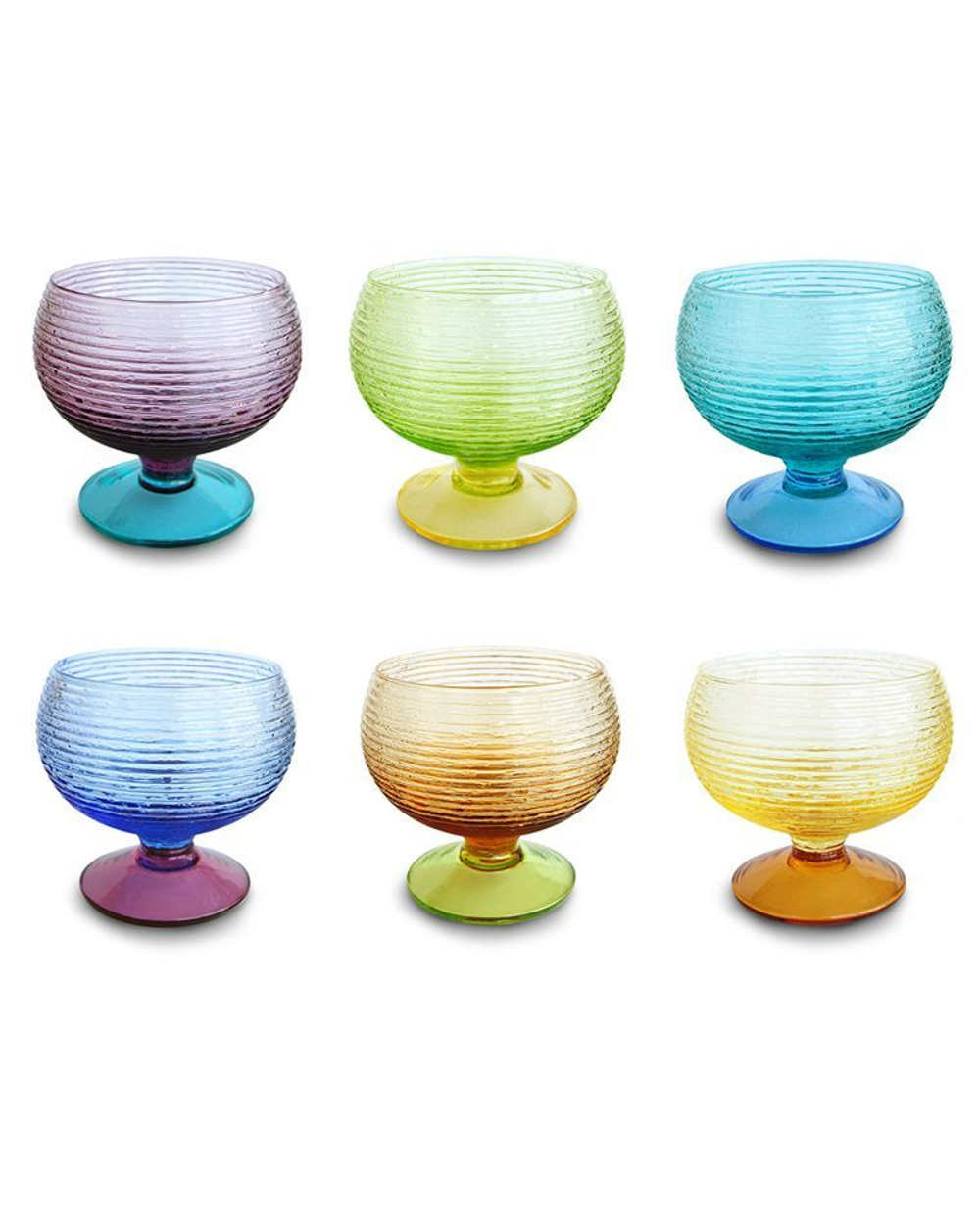 Набор креманок 6шт IVV Multicolor Италия