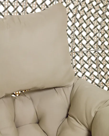 Подвесное кресло Cira разноцветное с подставкой