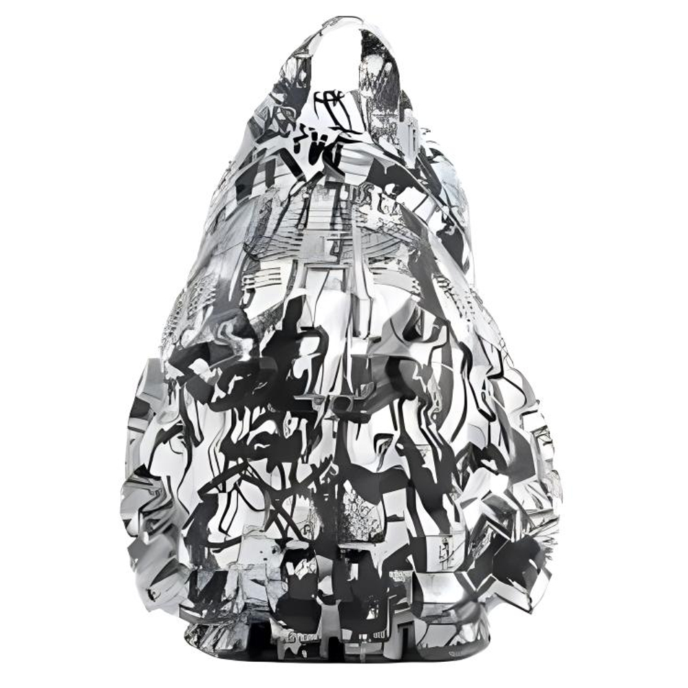 Balenciaga Bouncer Graffiti Printed Sneakers