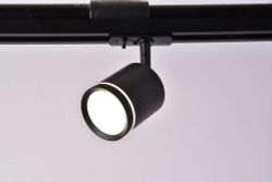 Трековый однофазный светодиодный светильник Maytoni Unity Orlo TR085-1-5W3K-B