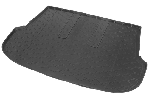 Коврик в багажник автомобиля Rival для Toyota Fortuner II поколение (7 мест) 2017-2020 2020-н.в., полиуретан, 15707003
