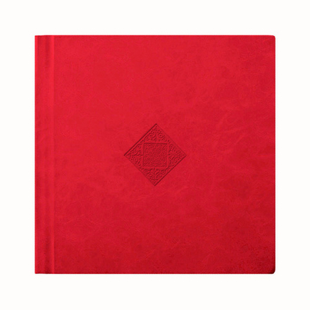 25х25 фотокнига, эко-кожа "Rosso"