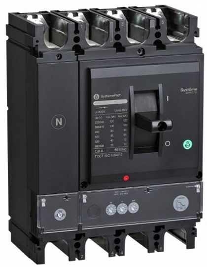 Автоматический выключатель в литом корпусе Systeme Electric SPC400F40023L3DF