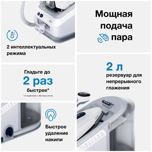 Парогенератор Braun CareStyle 7 IS7262GY