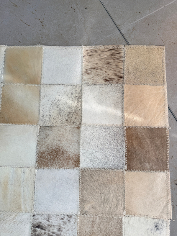 Ковер овальный натуральный Телячья шкура