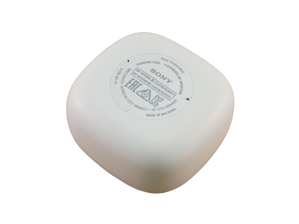 Кейс для наушников Sony WF-SP700N серый, б/у