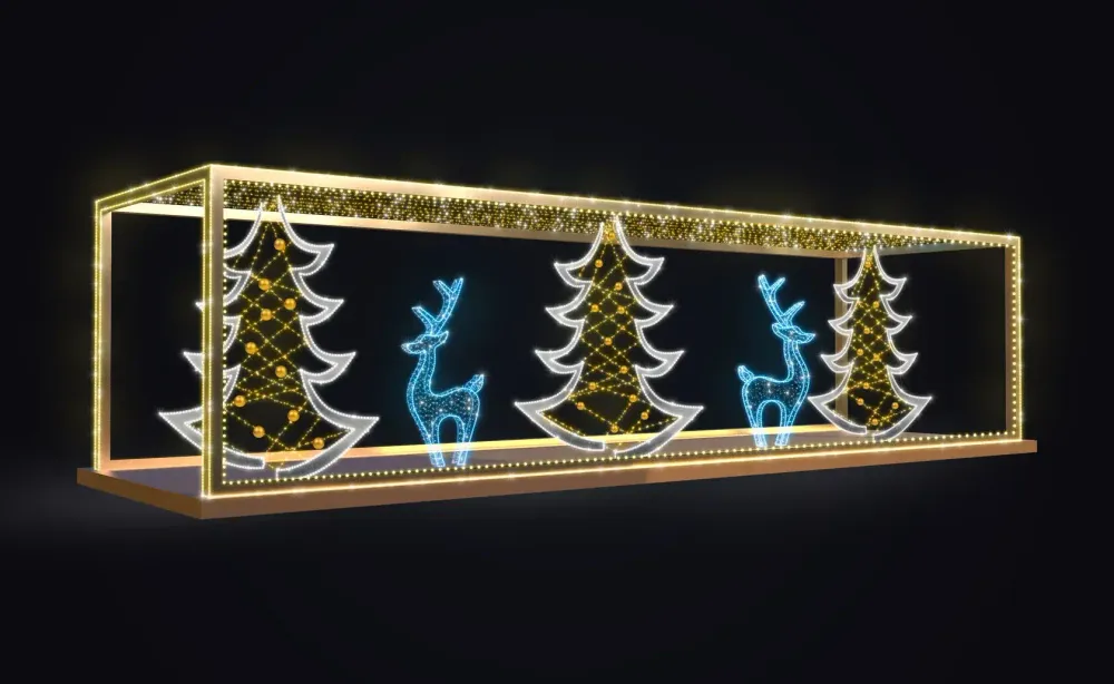 Световой тоннель "Лесной"