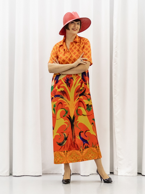 Платье-рубашка "Свадебка"