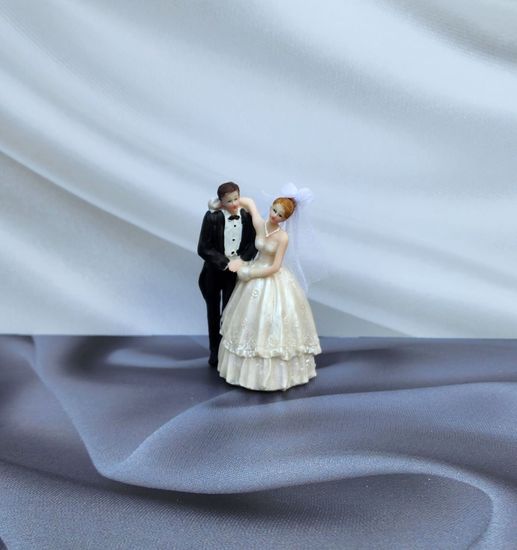 Свадебные фигурки "Жених и невеста" на торт