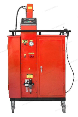 Подкатной вулканизатор Сибэк для ремонта тяжелых покрышек грузовых автомобилей Эребус