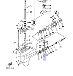 Шестерня редуктора Yamaha 9.9/15/F8-F20