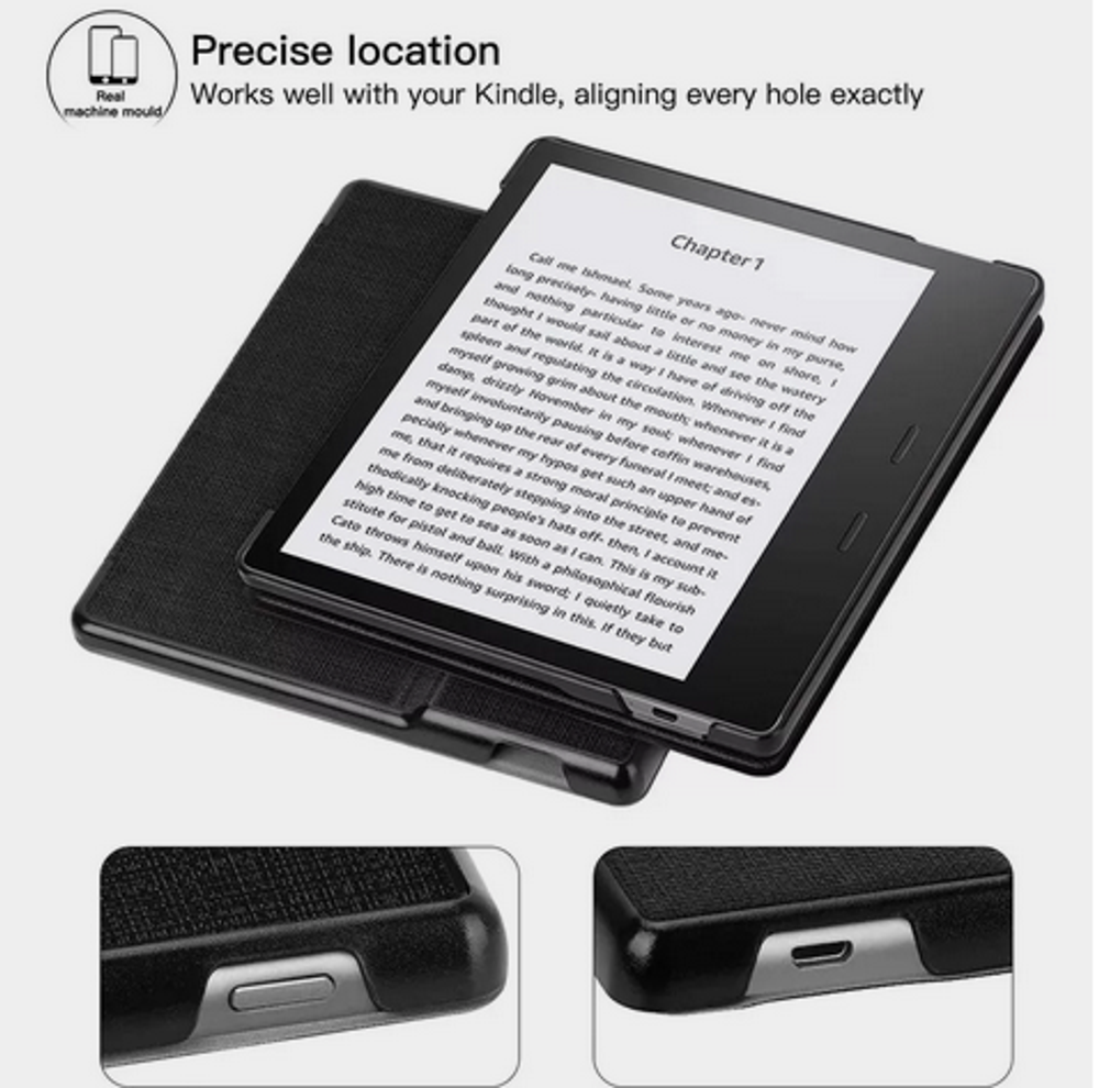 Обложка Твид для Kindle Oasis Black