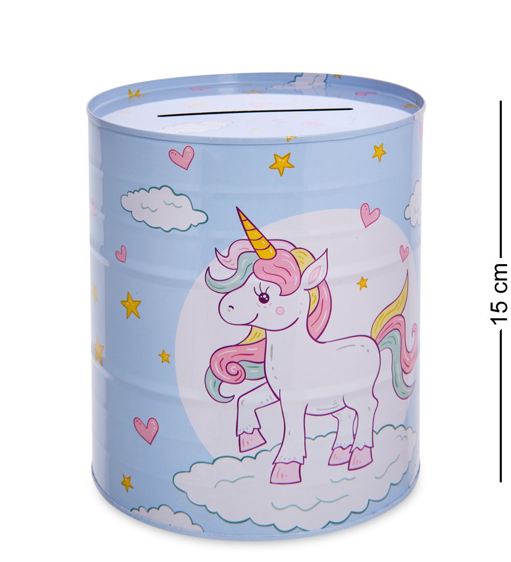 BX-211/2 Металлическая копилка «Единорог»