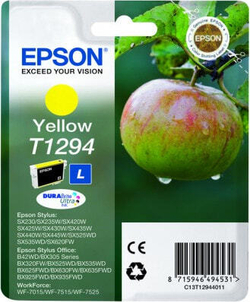 Epson Apple Singlepack Yellow T1294 DURABrite Ultra Ink C13T12944011