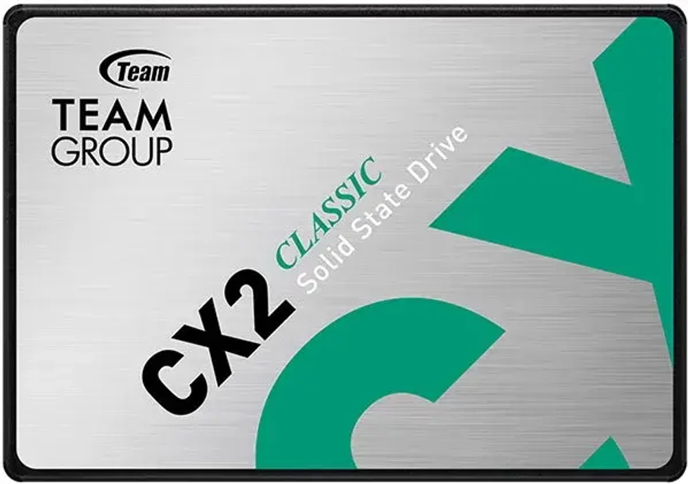 Твердотельный накопитель 512GB SSD TeamGroup CX2 2.5” SATA3 R530Mb/s, W470MB/s T253X6512G0C101