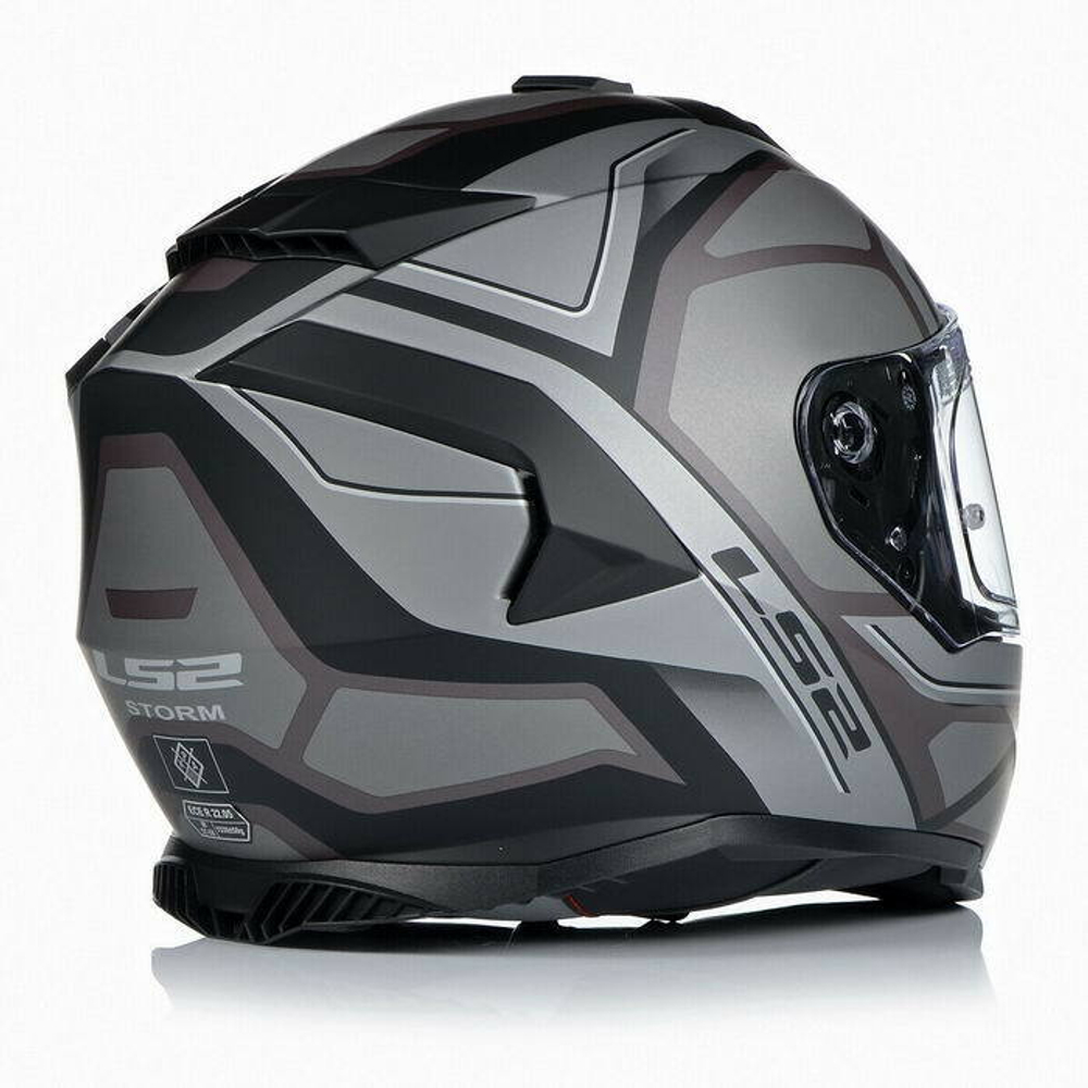 LS2 FF800 STORM Faster Matt black/Matt Grey