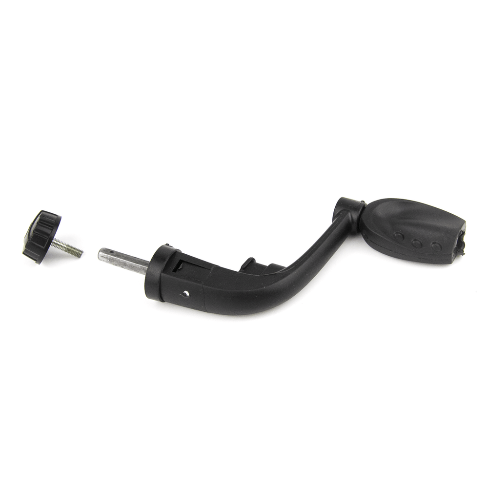 Катушка для удочки безынерционная с леской (2000, графит. шпуля)