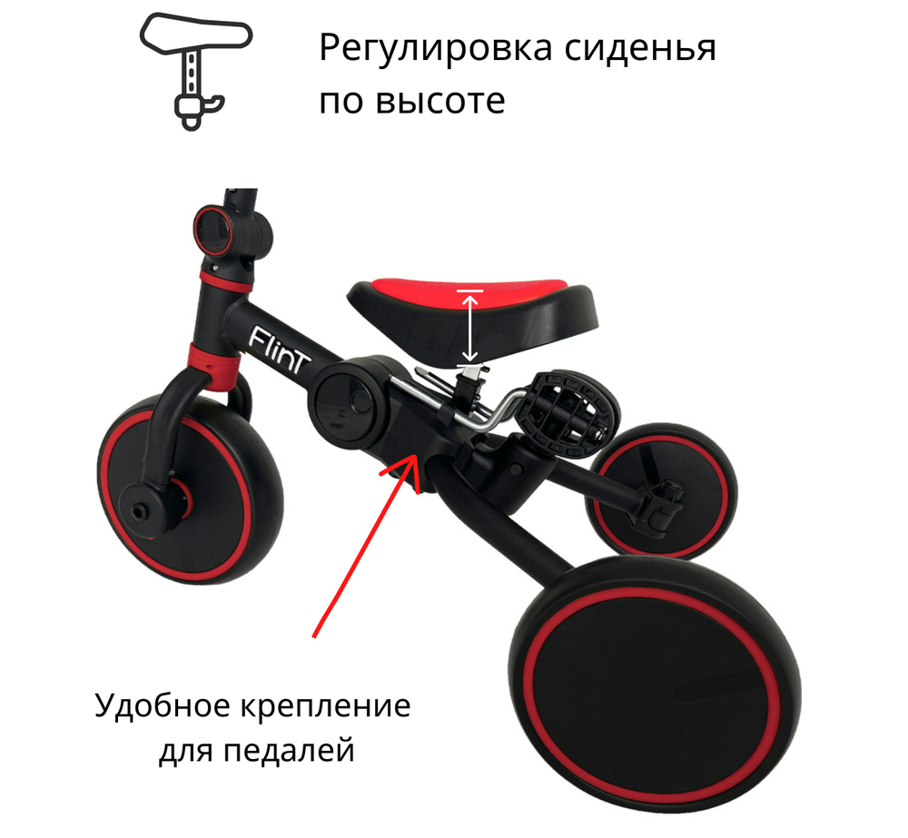 Велосипед-трансформер BubaGO Flint