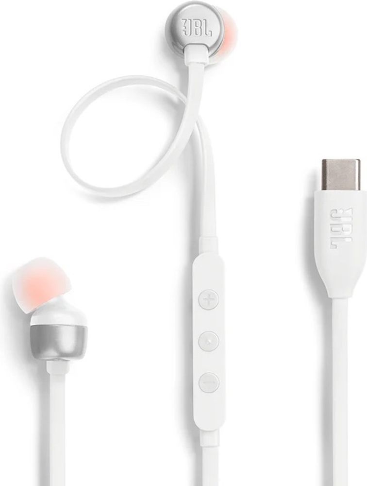 Наушники JBL Tune 310 USB-C белый