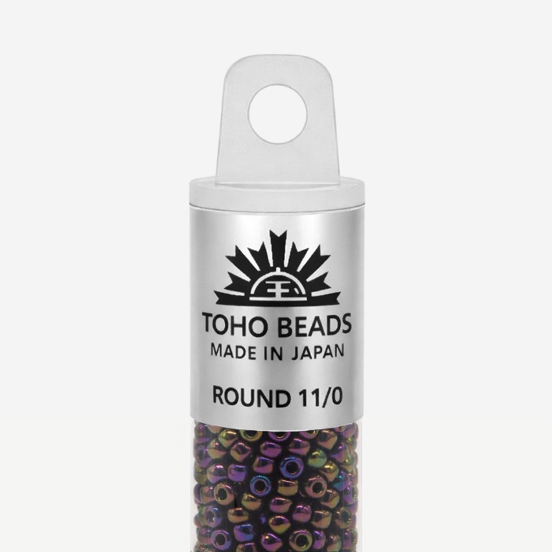 Японский бисер TOHO Round 11/0 (№85), металлизированный, непрозрачный глянцевый