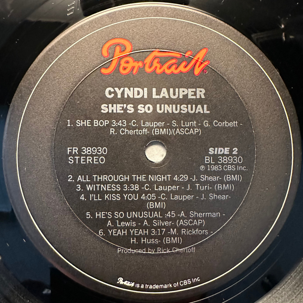 Cyndi Lauper - She's So Unusual (США 1983г.)