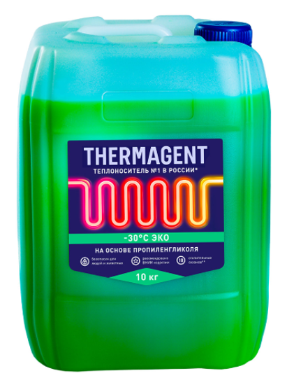 Теплоноситель Thermagent EKO 30 - 10 кг. (пропиленгликоль)