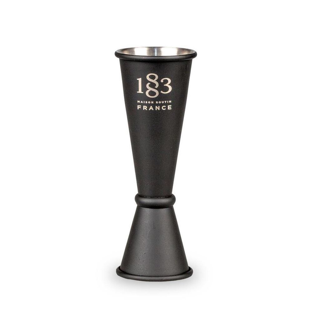 Джиггер 30/60 нерж. черный цвет d 4,5 см h12,9 см 1883 Maison Routin Routin