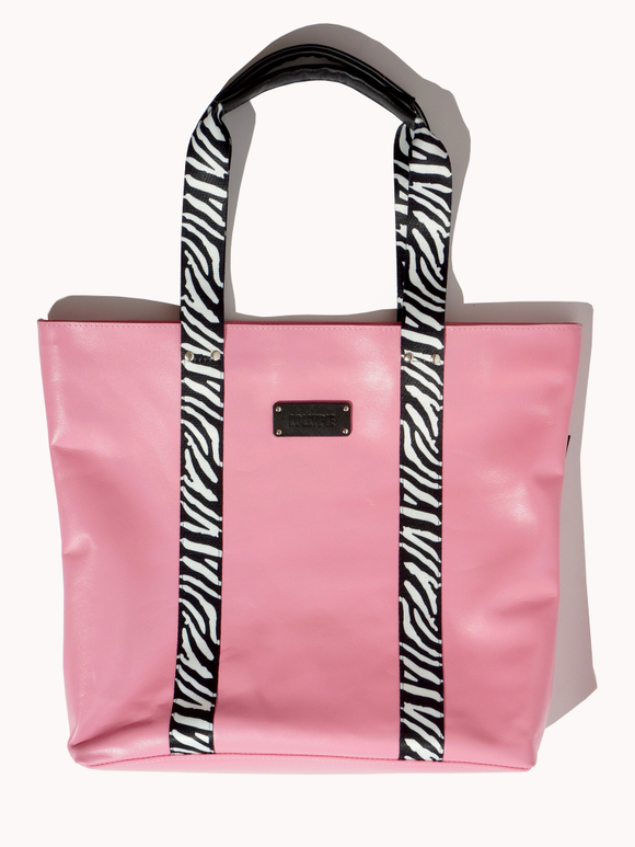 Кожаная сумка шоппер