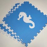 Мягкий пол "Жители моря" 500x500x10 мм 45 шор