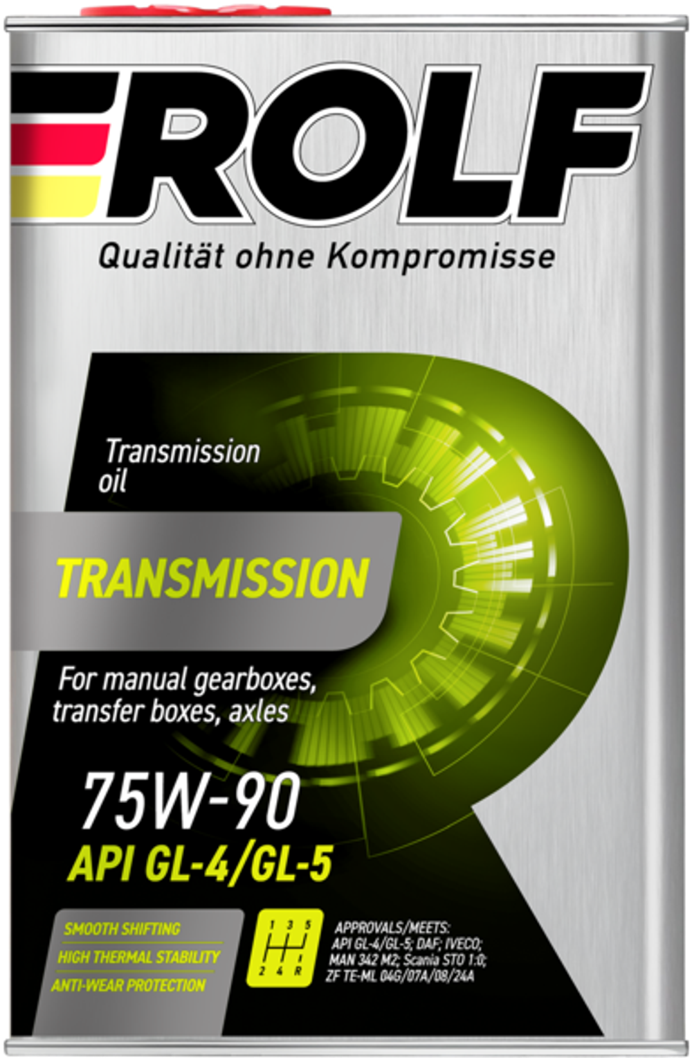 Rolf Transmission 75W-90 GL-4/GL-5, 4 л