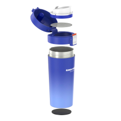 Термокружка Biostal Crosstown (0,4 литра) с фильтром, синяя