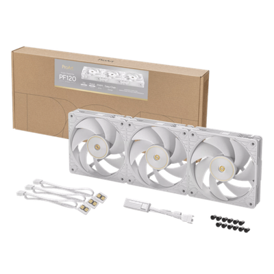 Вентилятор для корпуса ASUS PROART PF120 FAN PWM WHITE 3IN1 120x120x28 PF120-1/WT/3 IN 1//
