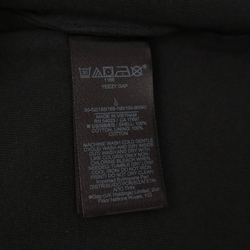 Худи Yeezy Gap Engineered by Balenciaga Logo Hoodie Black