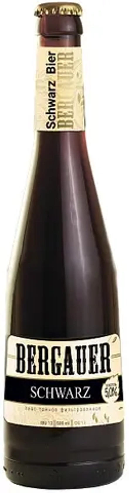Пиво Демидовские пивоварни Бергауэр Шварц / Demidov Brewery Bergauer Schwarz 0.5 - стекло