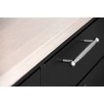 Ручка-скоба 160мм, отделка бронза античная темная