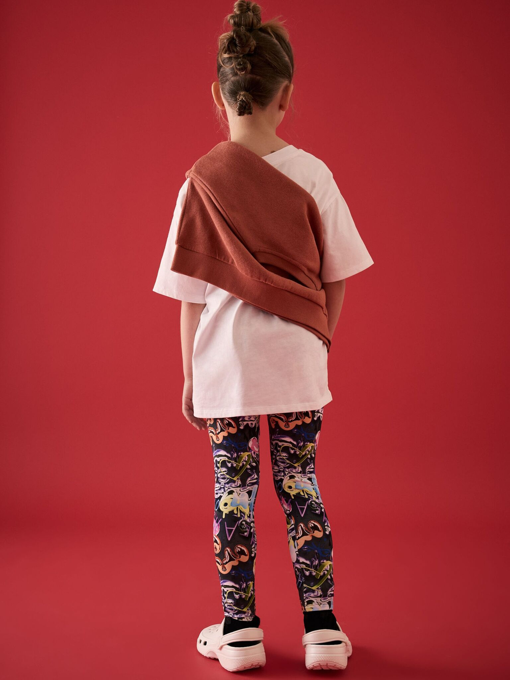 Легинсы для девочки Next E61-317, Темно-серый