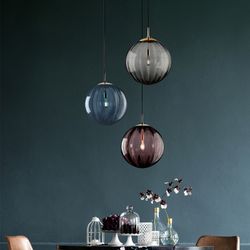 Подвесной Светильник Aska D200 Blue By Imperiumloft