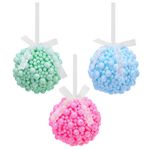 Украшение ёлочное (1 шт.) "Зимняя нежность", 8 см, ассорти 25 дизайнов, ЗОЛОТАЯ СКАЗКА, 592580